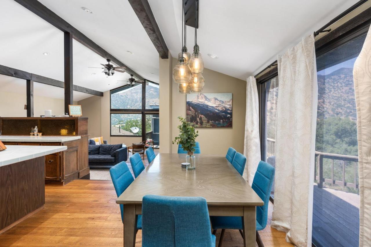 Villa Mountain View, Hot Tub, Open Kitchen, 10M To Sequoia à Three Rivers Extérieur photo