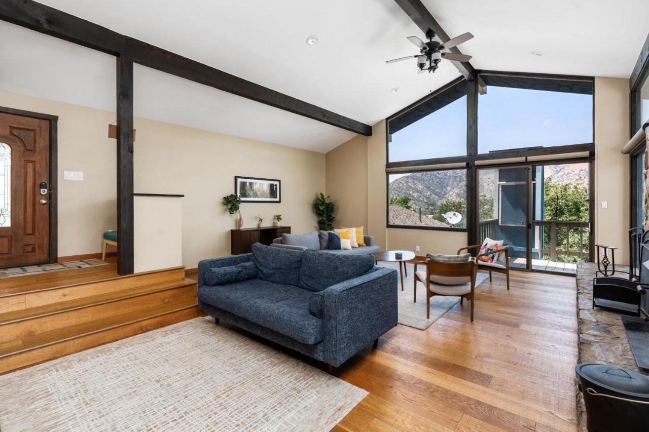 Villa Mountain View, Hot Tub, Open Kitchen, 10M To Sequoia à Three Rivers Extérieur photo