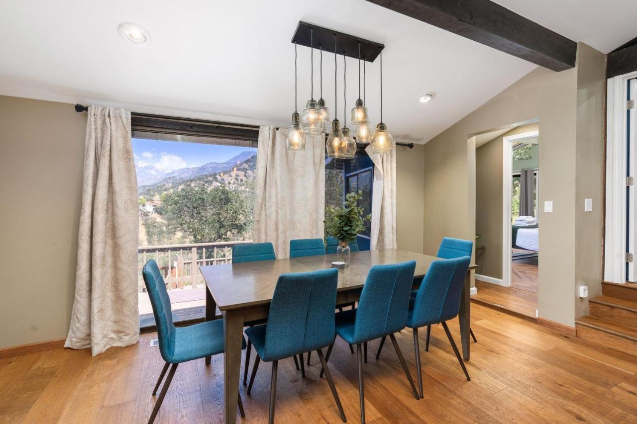 Villa Mountain View, Hot Tub, Open Kitchen, 10M To Sequoia à Three Rivers Extérieur photo