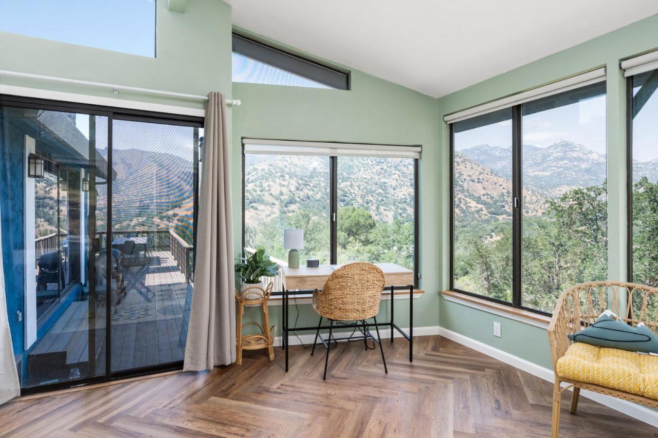 Villa Mountain View, Hot Tub, Open Kitchen, 10M To Sequoia à Three Rivers Extérieur photo